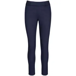 Ladies Sasha Stretch Pants Navy Front